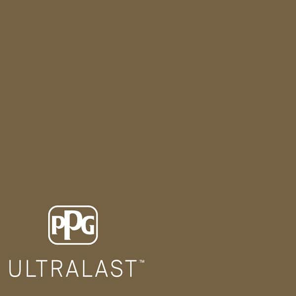 PPG UltraLast 1 qt. #PPG1097-7 Olive Wood Matte Interior Paint and Primer