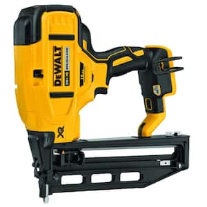 20V MAX XR 16-Gauge Lithium-Ion Cordless Finish Nailer (Tool Only)