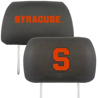 NCAA Syracuse University Embroidered Head Rest Covers (2-Pack)