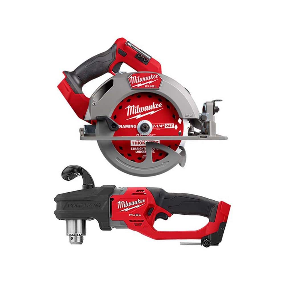 M18 FUEL 18V Lithium-Ion Brushless Cordless 7-1/4 in. Circular Saw w/ Hole Hawg Drill price history on PriceWatchPro