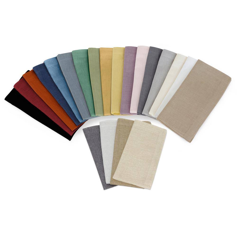 Indigo Linen Box Napkin Set of Four