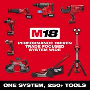 M18 18V Lithium Ion Brushless Cordless 1/2 in Compact Drill & Impact Driver w/(2) 2.0 Ah Batteries, Charger, Tool Bag