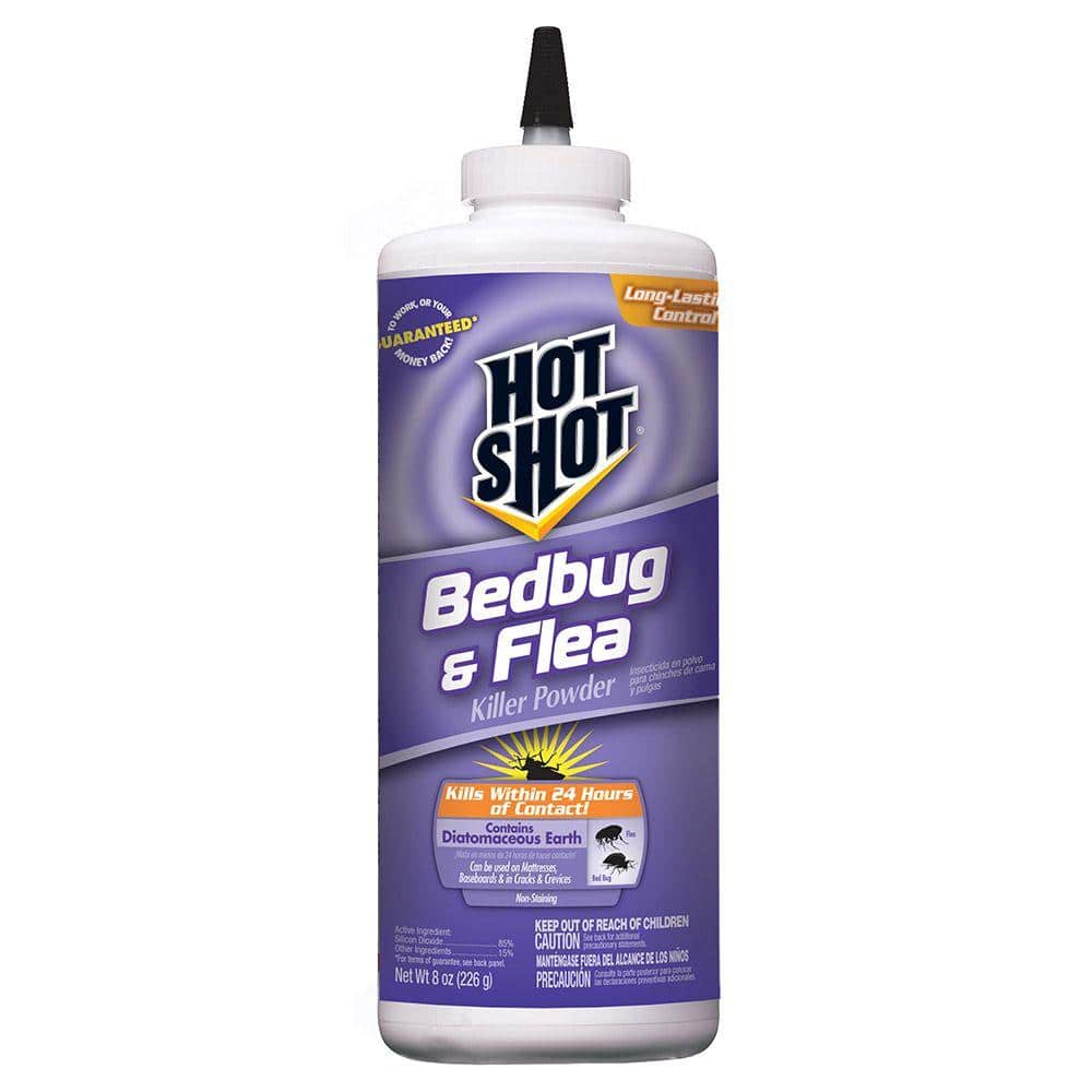 Hot Shot 8 oz. Bed Bug and Flea Killer Powder HG-96084 - The Home