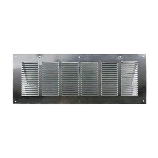 Gibraltar Building Products 16 in. x 6 in. Galvanized Steel Foundation Vent with Damper