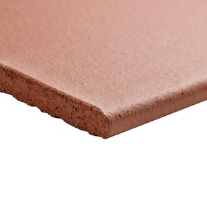 Klinker Red 5-7/8 in. x 5-7/8 in. Ceramic Bullnose Floor and Wall Quarry Tile