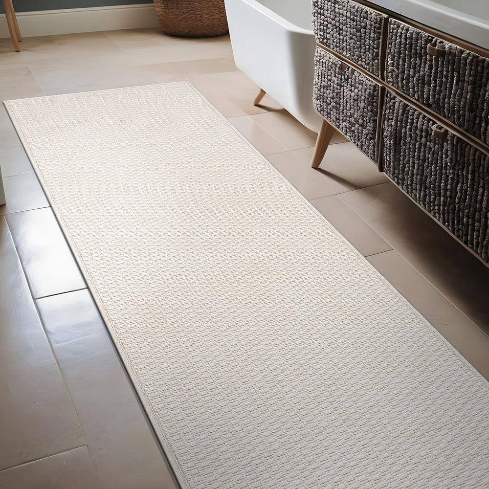 Wooly Bone 9 ft. x 12 ft. Solid Indoor Area Rug - thumbnail 8