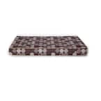Small Brown Paw Print Superior Orthopedic Indoor/Outdoor Bed