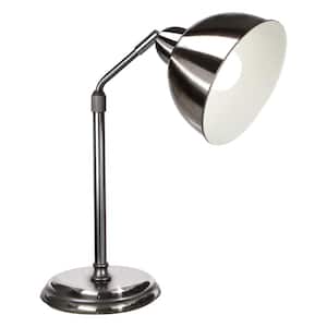 22 in. Brushed Nickel LED Covington Table Lamp