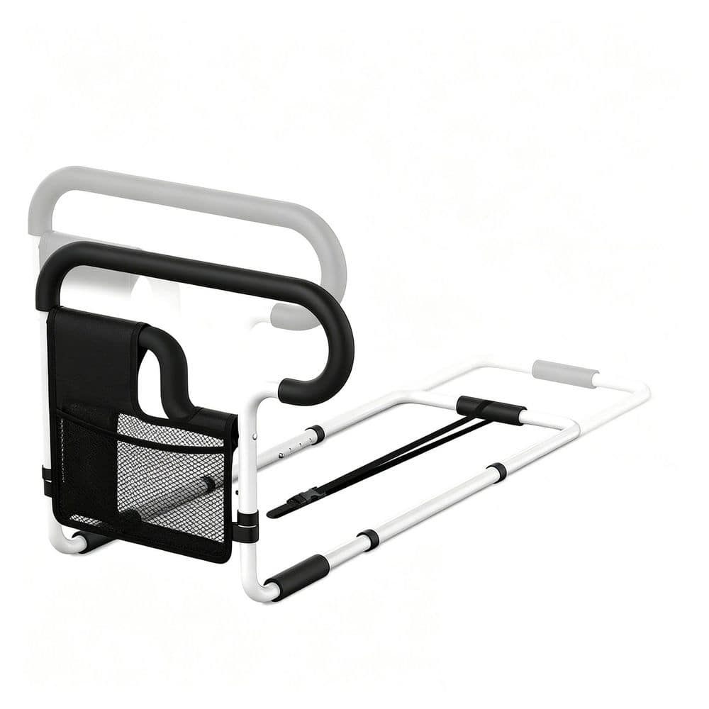 17 in. Bed Rail for Elderly Adults Safety, Adjustable Bed Rail for Elderly, Bed Assist Grab Bar for Senior with 2 Bags price history on PriceWatchPro