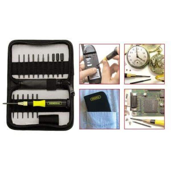General Tools Screwdriver Set 18 Piece 63518 The Home Depot
