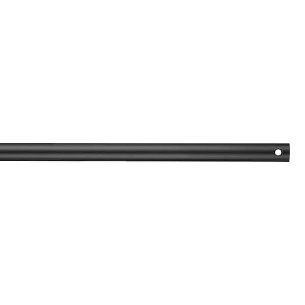 Generation Lighting 48 in. Midnight Black Extension Downrod, 1/2 in. Inside Diameter