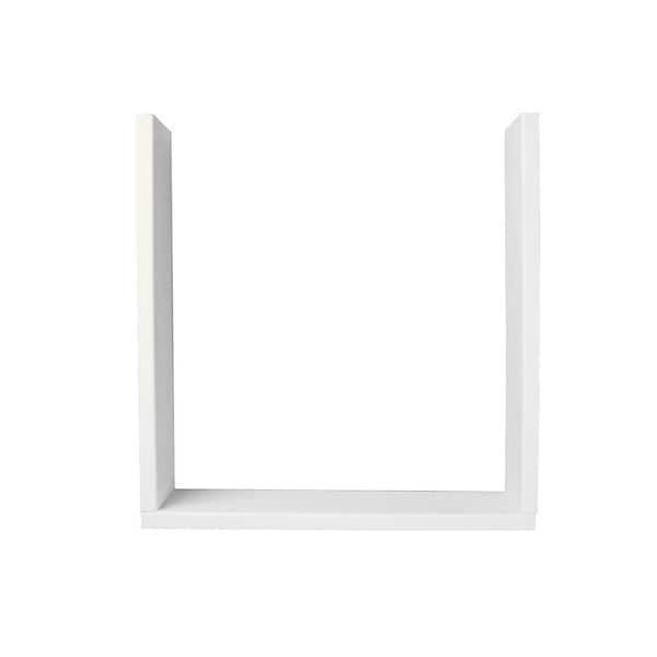 Swan Easy Up Adhesive Solid Surface Window Trim Kit in Tahiti Ivory