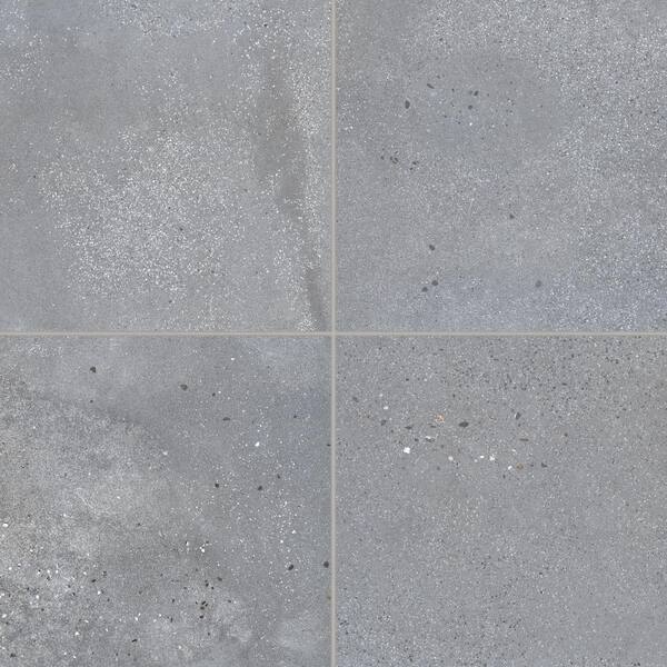 Bedrosians Sample-Area 51 Square 24 in. x 24 in. Matte Steel Porcelain Tile