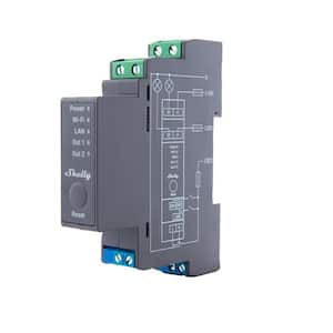 Pro 2, Wi-Fi, LAN and Bluetooth 2 Channel Smart Relay, Home and Facility Automation, Lights Automation