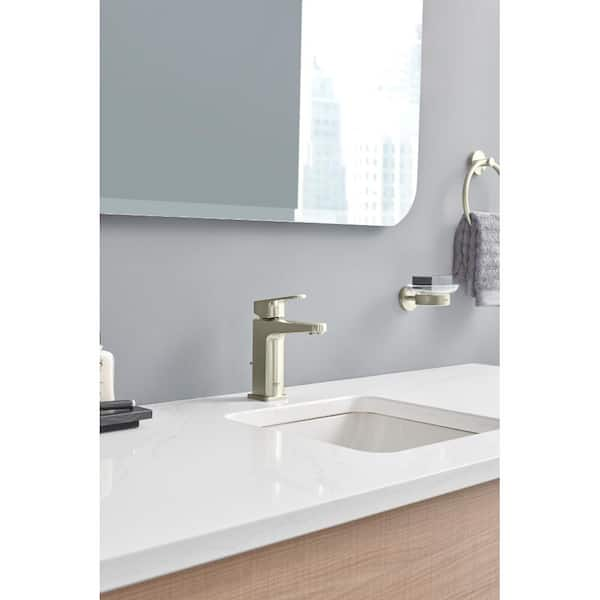 Grohe Tallinn 4 in. Centerset Single-Handle Bathroom Faucet in Brushed Nickel InfinityFinish 23838EN0