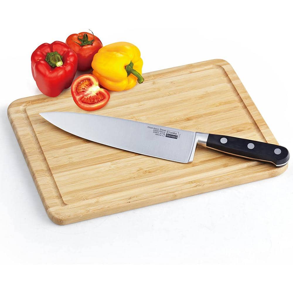 8-Inch Stainless Steel Chef's Knife with Ergonomic Handle