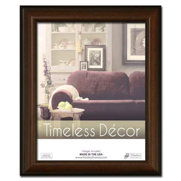 Timeless Frames Huntley 1-Opening 11 in. x 14 in. Walnut Picture Frame