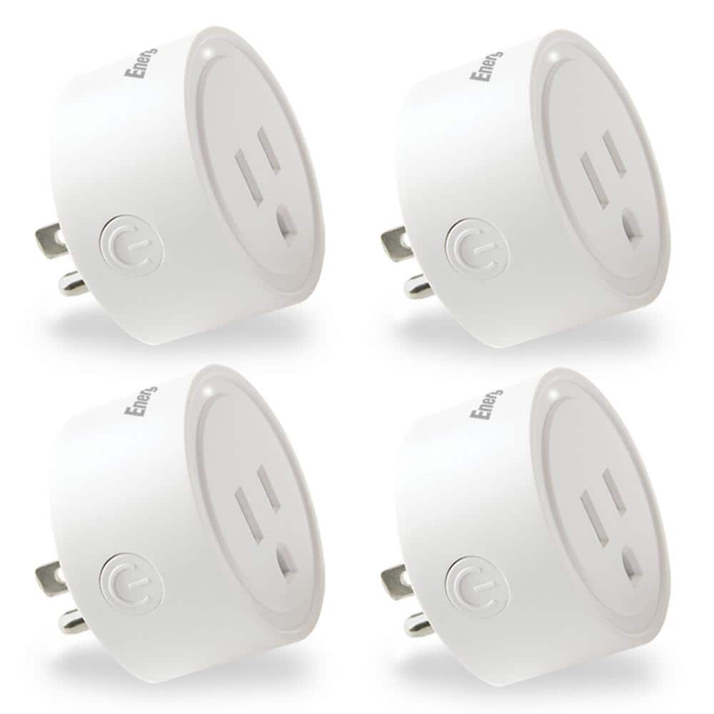 Lumary Smart WiFi Plug Remote Control Smart Plug Works with Alexa and Google Assistant 4 Pack