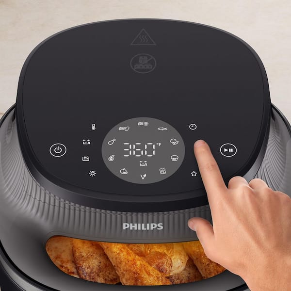 Philips 7.6 qt 2000 Series Air fryer with Window, Black NA34100