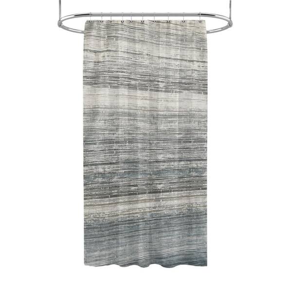 castellousa Nomad Blue 100% Polyester Shower Curtain - 72 in. x 78 in.