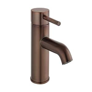 Ivy Single-Handle Single-Hole Bathroom Faucet in Oil Rubbed Bronze