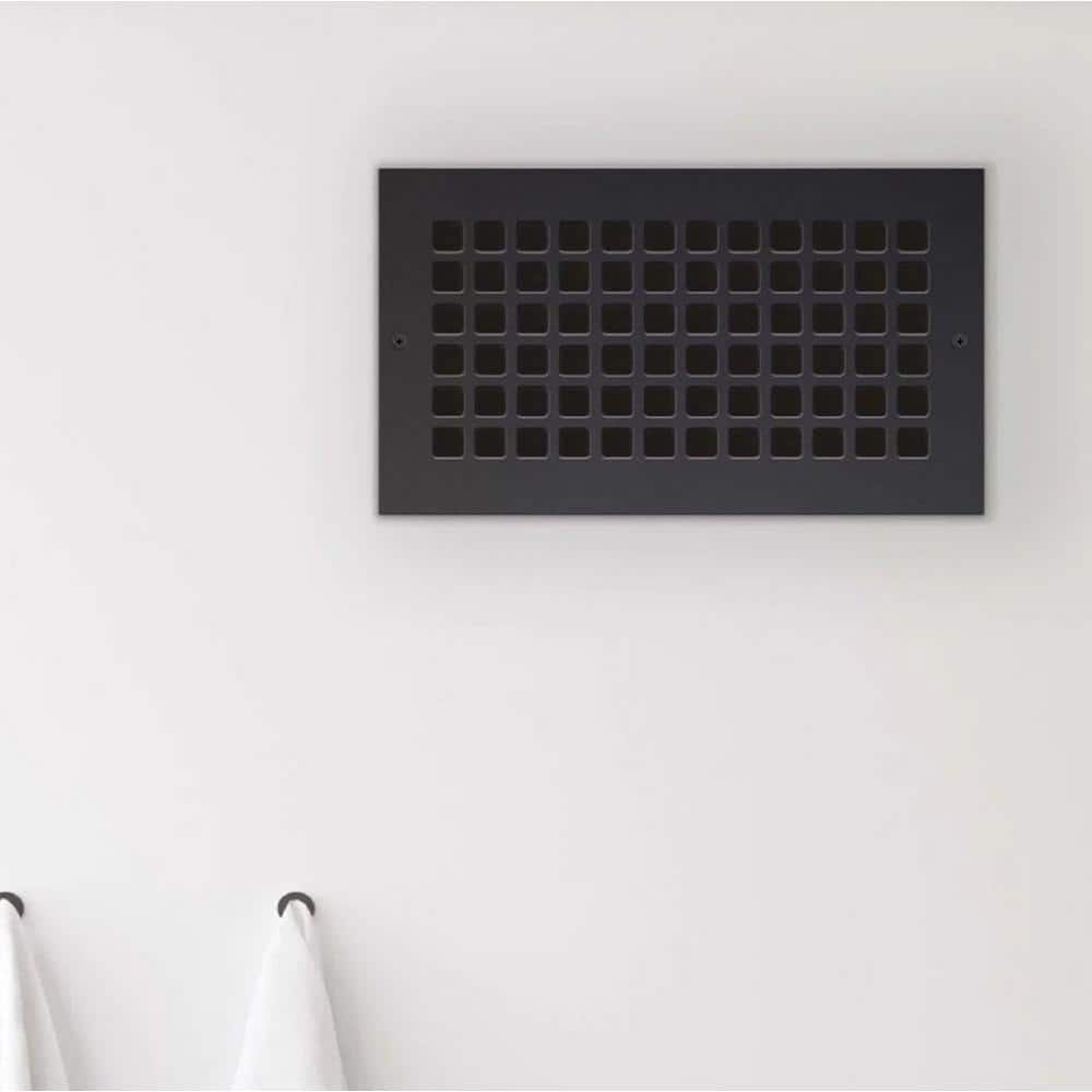 Oil Rubbed Bronze 10" x 4" Aluminum Floor and Wall Grille