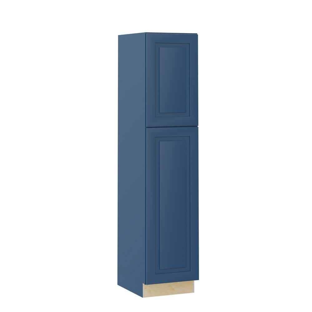 Grayson 18 in. W x 21 in. D x 84 in. H Assembled Plywood Vanity Linen Bath Cabinet in Mythic Blue with Soft Close LH price history on PriceWatchPro