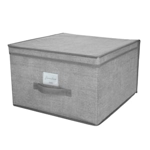 SIMPLIFY Jumbo Storage Box in Heather 25422-HEATHER - The Home Depot