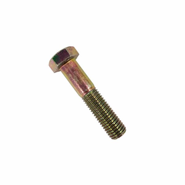 3/4 in. x 3-1/2 in. Yellow Zinc Grade 8 Hex Bolt (2 per Bag)