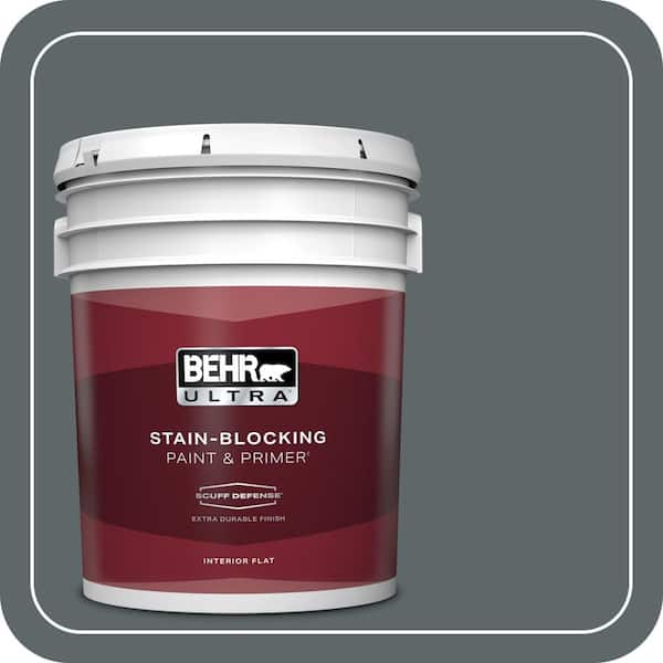 BEHR ULTRA 5 gal. #PPU25-20 Le Luxe Extra Durable Flat Interior Paint & Primer