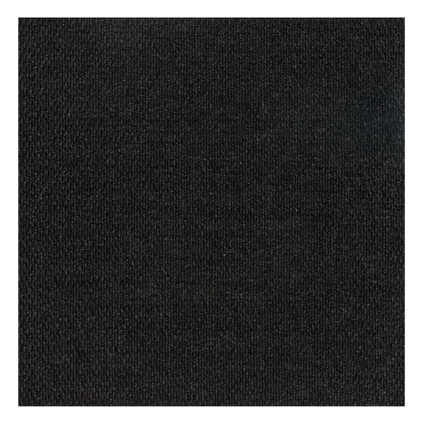 Foss Grizzly Hobnail - Charcoal - Gray Commercial 24 x 24 in. Peel and Stick Carpet Tile Square (40 sq. ft.)