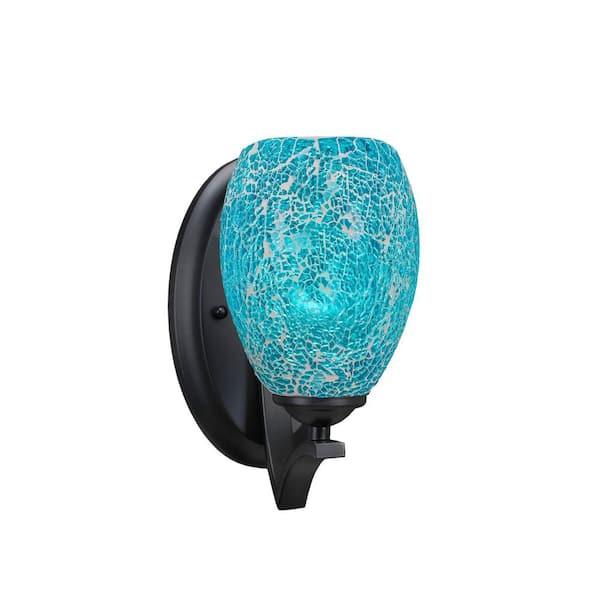 Unbranded Cleveland 1-Light Matte Black Wall Sconce