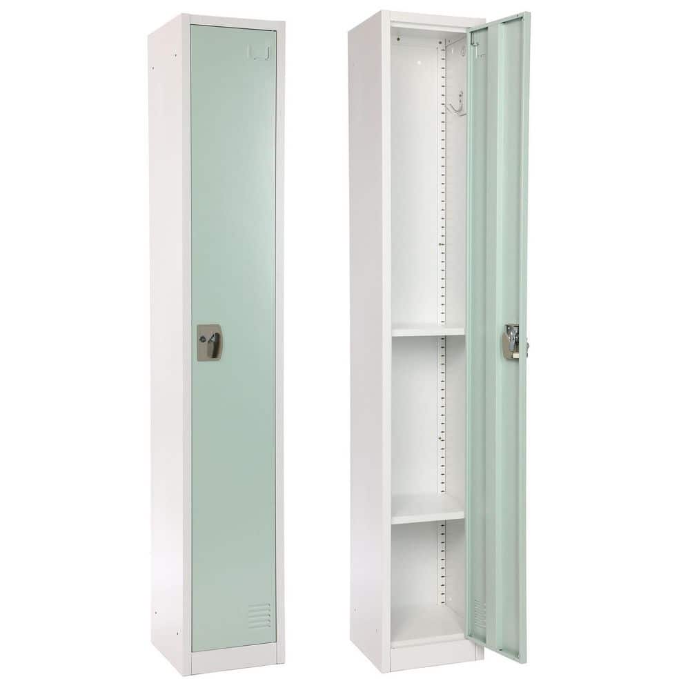 72 in. H Steel Commercial Storage Locker Cabinet with Key Lock in Misty Green price history on PriceWatchPro