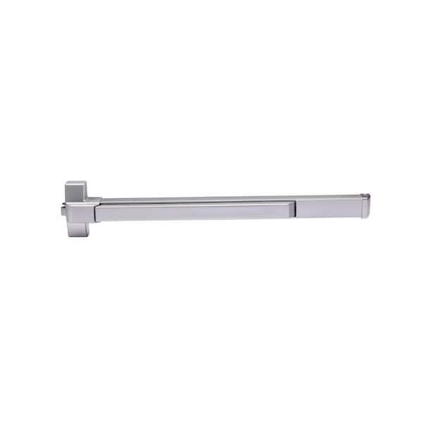Global Door Controls EDTBAR Series Stainless Steel Grade 2 Commercial 36 in. Fire Rated Rim Touch Bar Exit Device