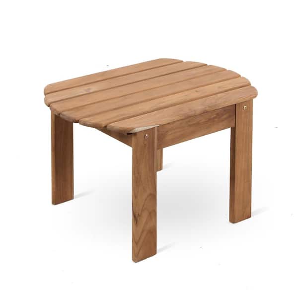 Cambridge Casual Heaton Teak Wood Outdoor Adirondack Side Table 180035 Tw The Home Depot Cambridge Casual Heaton Teak Wood, Heatons Outdoor Furniture