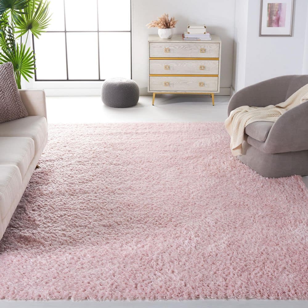 Madrid Shag 11 ft. x 14 ft. Blush Solid Color Area Rug price history on PriceWatchPro