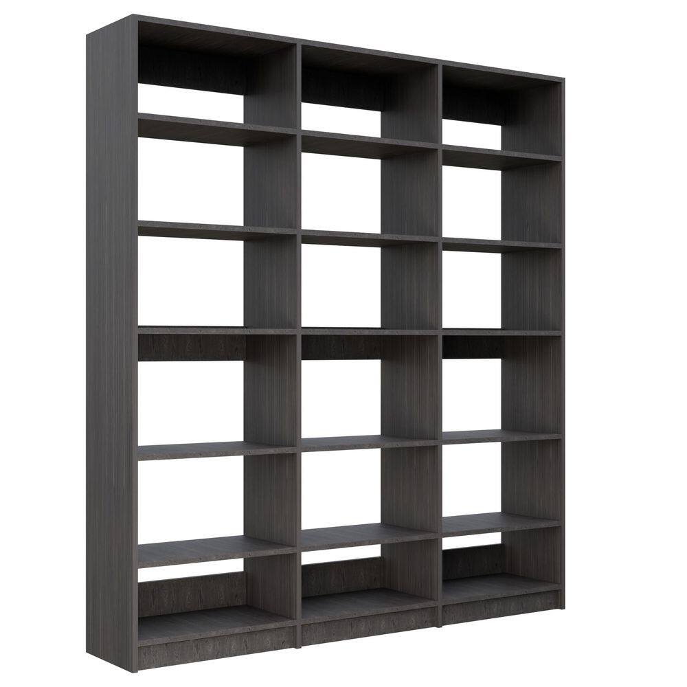 Alto Collection 105 in W Grey Wall Mounted 3-Shelf Towers Wood Closet System price history on PriceWatchPro