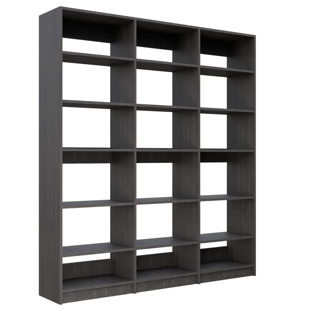 Alto Collection 58.5 in W Grey Wall Mounted 3-Shelf Towers Wood Closet System price history on PriceWatchPro