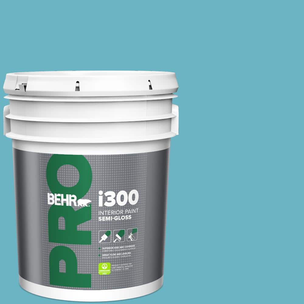 5 gal. #530D-5 Riverside Blue Semi-Gloss Interior Paint price history on PriceWatchPro