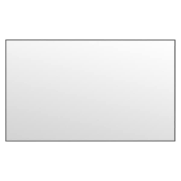 Klajowp 60 in. W x 36 in. H Large Rectangular Aluminum Alloy Framed Wall Mounted Bathroom Vanity