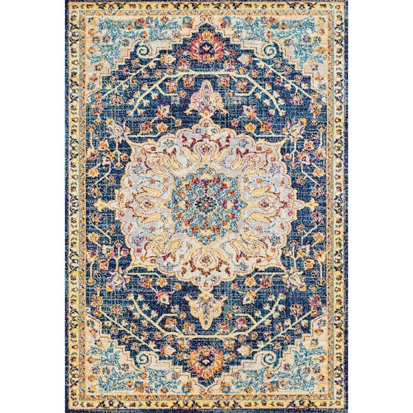 United Weavers Abigail Aviana Blue 5 ft. x 7 ft. Area Rug