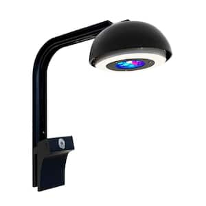 Single Head Smart Aquarium Reef LED Light with ‎2000 Lumens & 20000 K for Coral Saltwater Fish Tank in Black