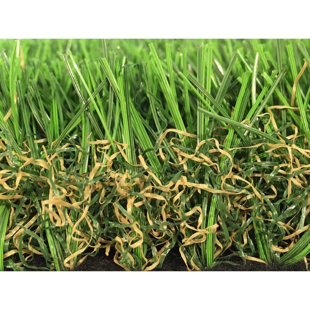 GREENLINE ARTIFICIAL GRASS Colorado Pro 75 15 ft. Wide x Cut to Length Green Artificial Grass