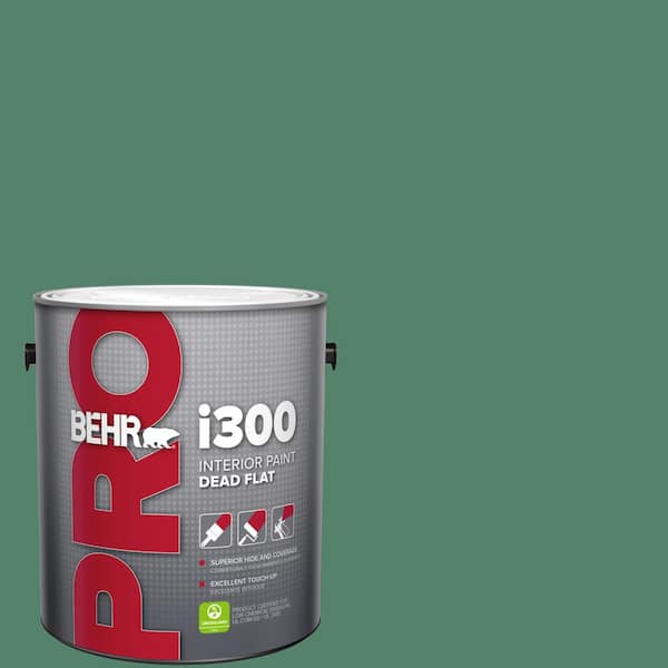 BEHR PRO 1 gal. #M420-6 Tournament Field Dead Flat Interior Paint