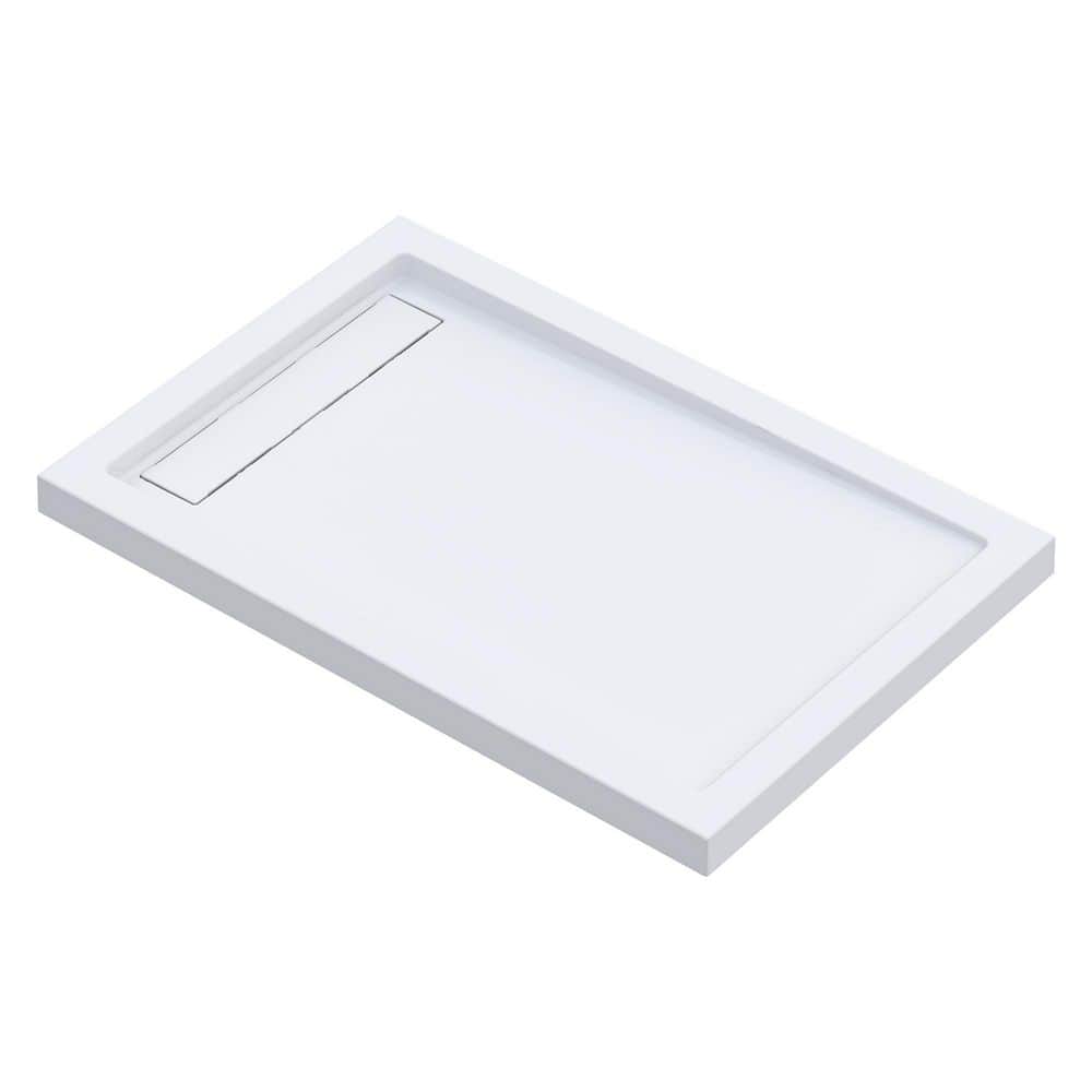 Bristol 48" x 32" Chrome Framed Rectangular Shower Kit