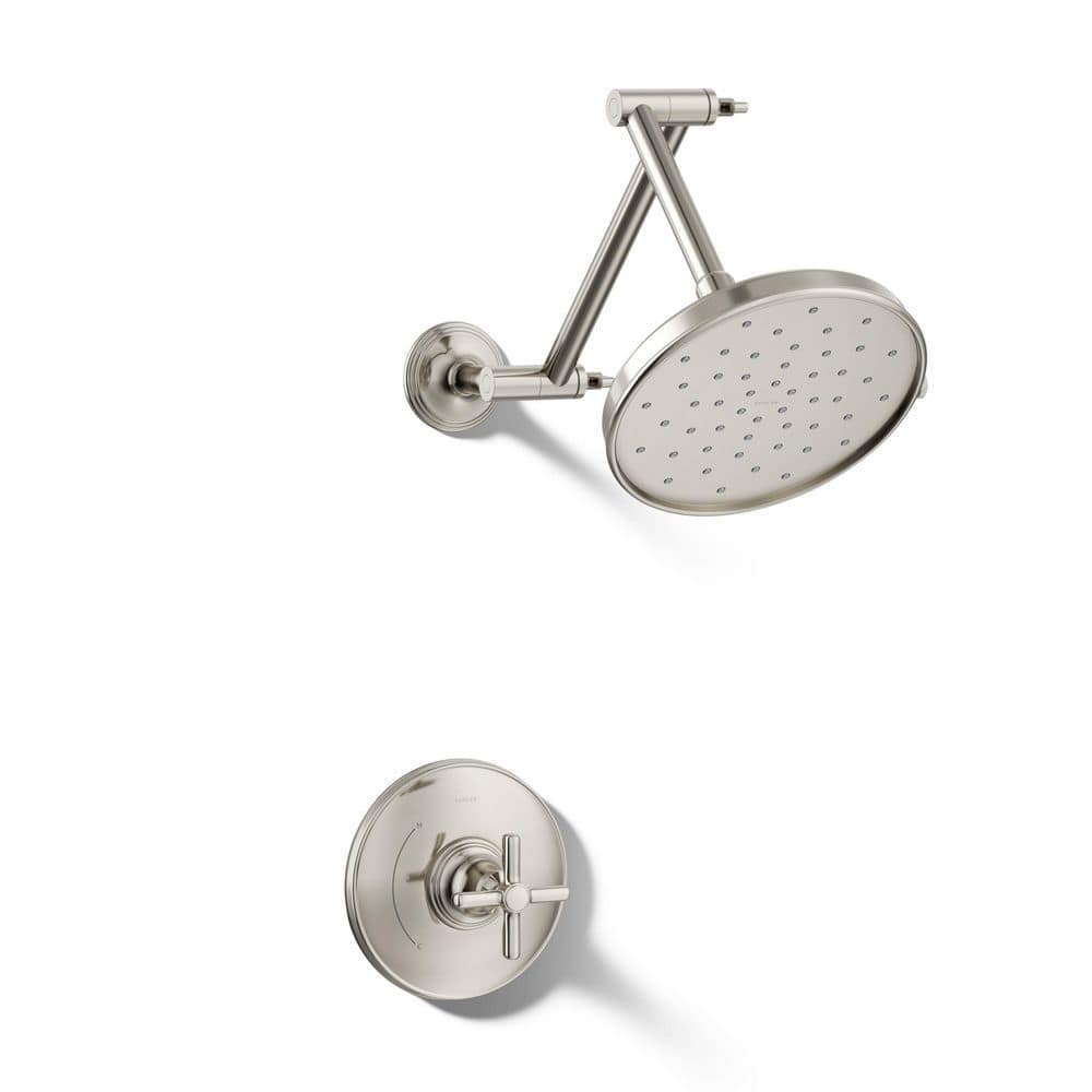 KOHLER Paces Single Handle 3-Spray Shower Faucet with 1.75 GPM in