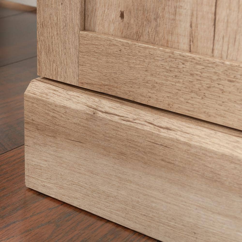 Aspen Post Prime Oak 2-Door Storage Cabinet with Adjustable Shelves