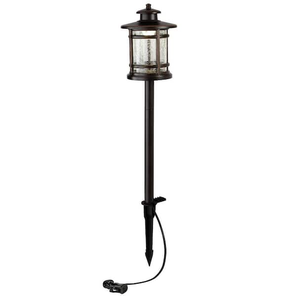 Birmingham 155 Lumen Low Voltage Oil Rubbed Bronze Integrated LED Weather Resistant Outdoor Landscape Path Light(1-Pack)