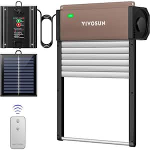 Solar Powered Aluminum Automatic Chicken Coop Door Opener with Timer, Light Sensor and Remote Control