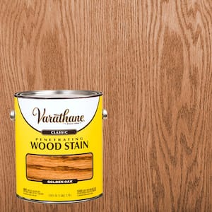 1 Gal. Golden Oak 250-VOC Classic Interior Wood Stain (2-Pack)